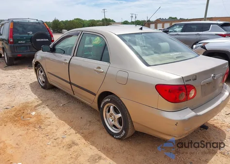 2005 Toyota Corolla Ce из США, поврежденный, VIN 1NXBR32E65Z366212